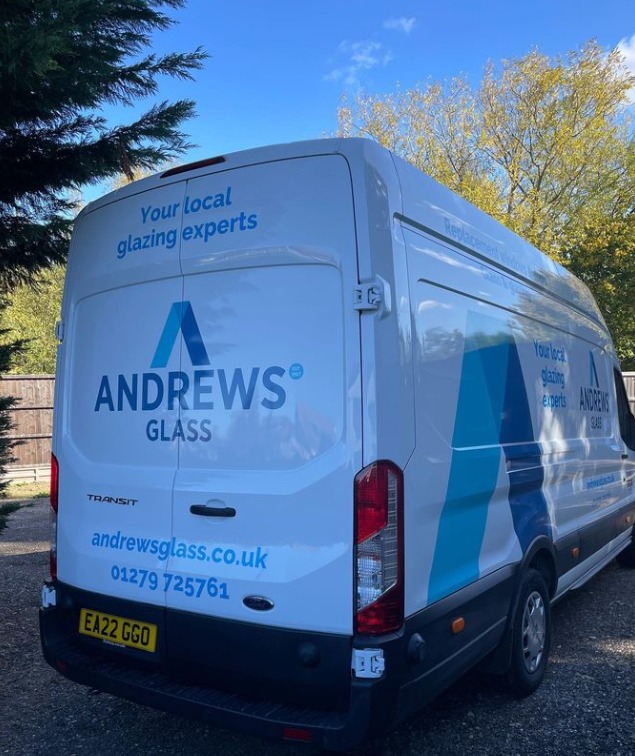Andrews Glass Van