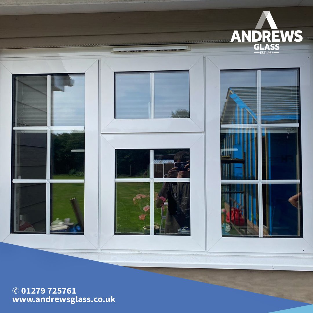 uPVC replacement windows fitted by Andrews Glass